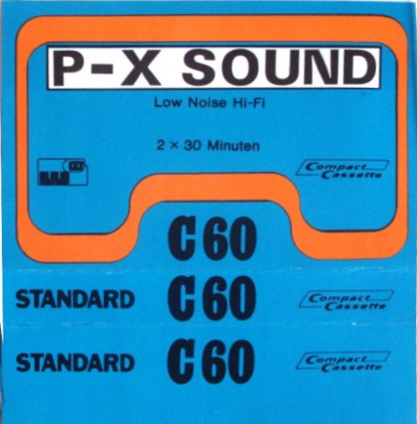 Compact Cassette P-X Sound 60 Type I Normal