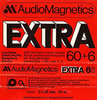 Compact Cassette Audio Magnetics Extra 60+6 Type I Normal 1979 Europe