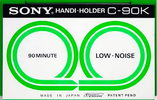 Compact Cassette Sony 90 "Handi-Holder K" Type I Normal 1975 USA