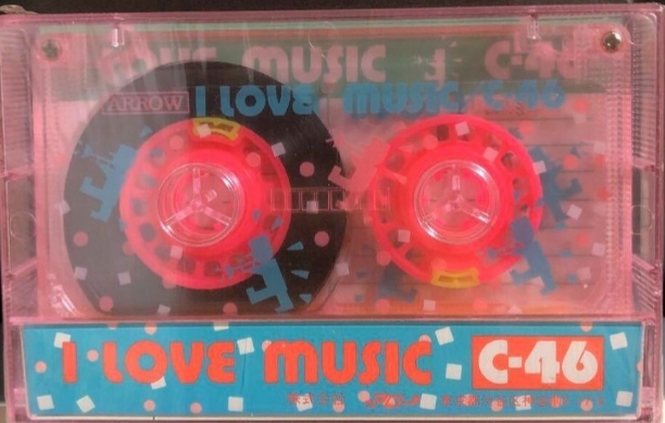 Compact Cassette Arrow İ love music 46 Type I Normal 1990 Japan