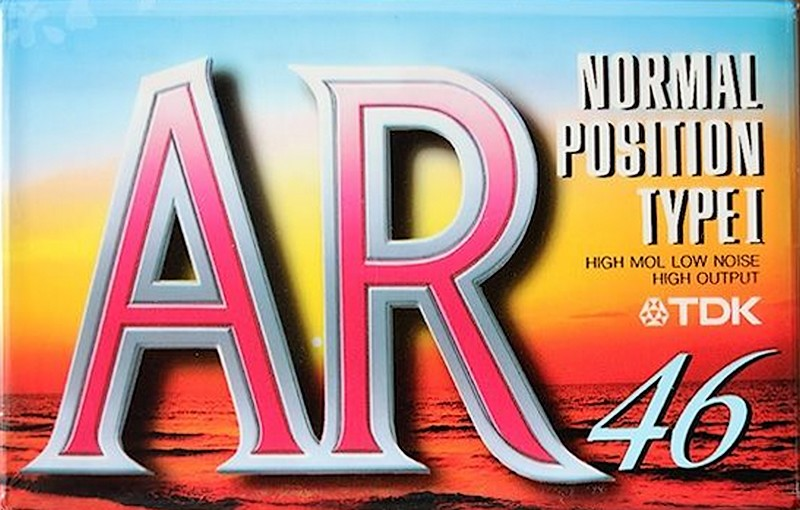 Compact Cassette TDK AR 46 "AR-46F" Type I Normal 1994 Japan