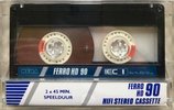Compact Cassette Hema Ferro HD 90 Type I Normal 1988 Netherlands