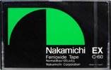 Compact Cassette Nakamichi EX 60 Type I Normal 1978 USA