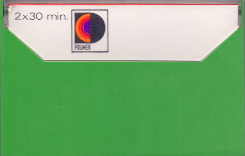 Compact Cassette Polimer 60 "Blue" Type I Normal 1976 Hungary