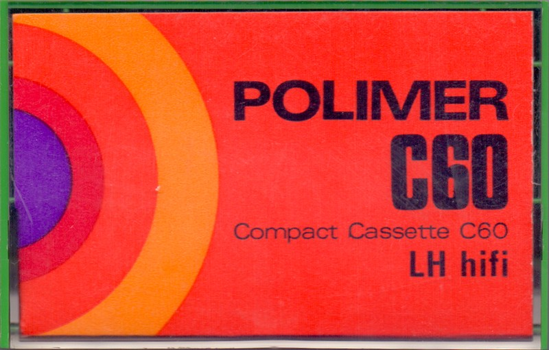 Compact Cassette Polimer 60 "Blue" Type I Normal 1976 Hungary