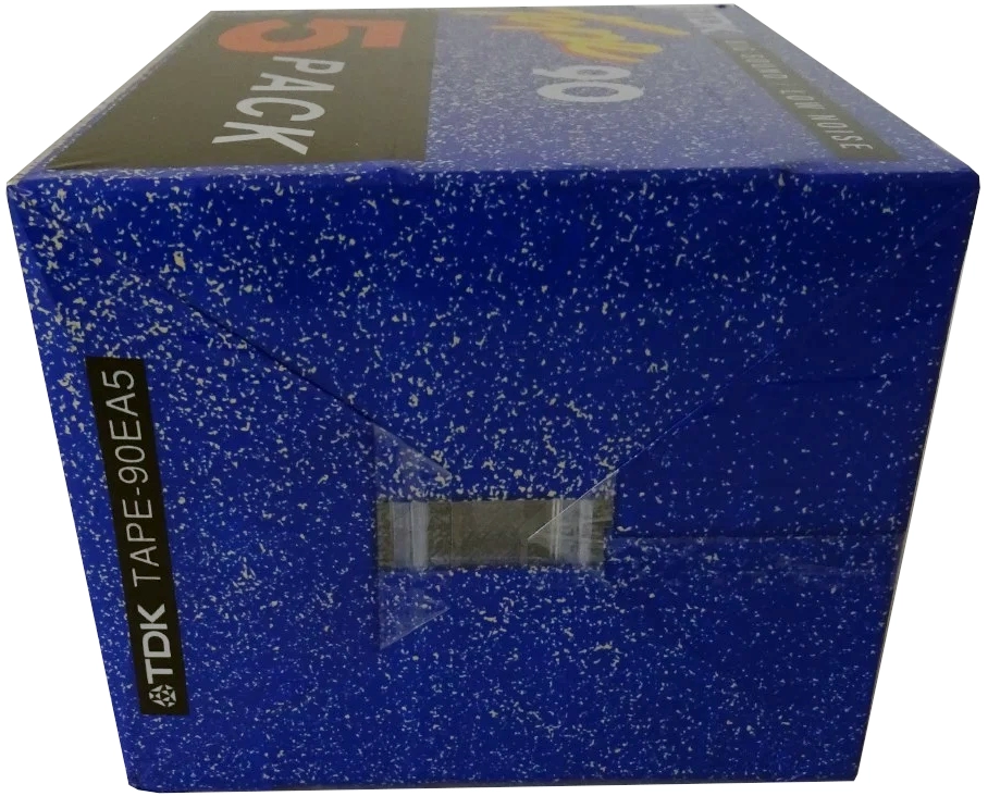 5 pack TDK 90 "Tape Big sound" Type I Normal 1993 UK