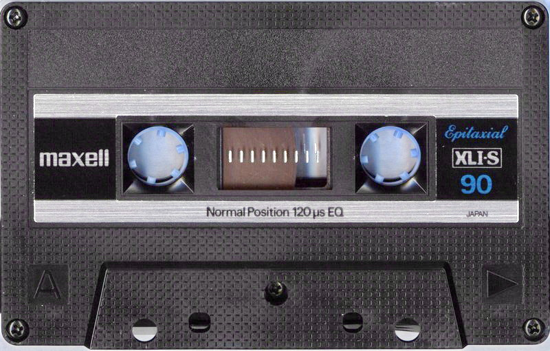 Compact Cassette Maxell XLI-S 90 Type I Normal 1980 Europe