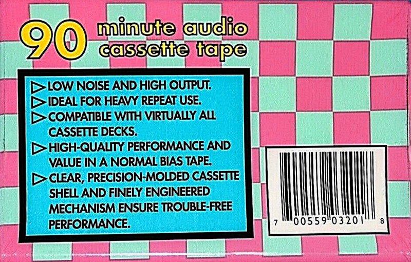 Compact Cassette James Alex 90 Type I Normal USA