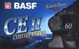 Compact Cassette BASF CE II Chrome Extra 60 Type II Chrome 1995 Germany