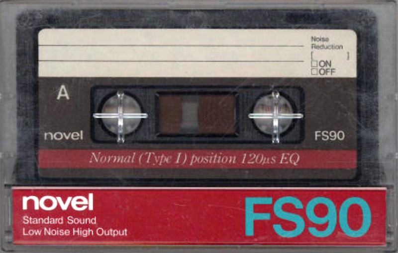 Compact Cassette Novel FS 90 Type I Normal 1982 Japan