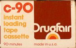 Compact Cassette Drug Fair 90 Type I Normal USA