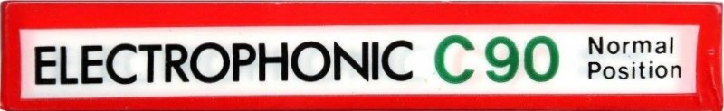 Compact Cassette Electrophonic 90 Type I Normal China