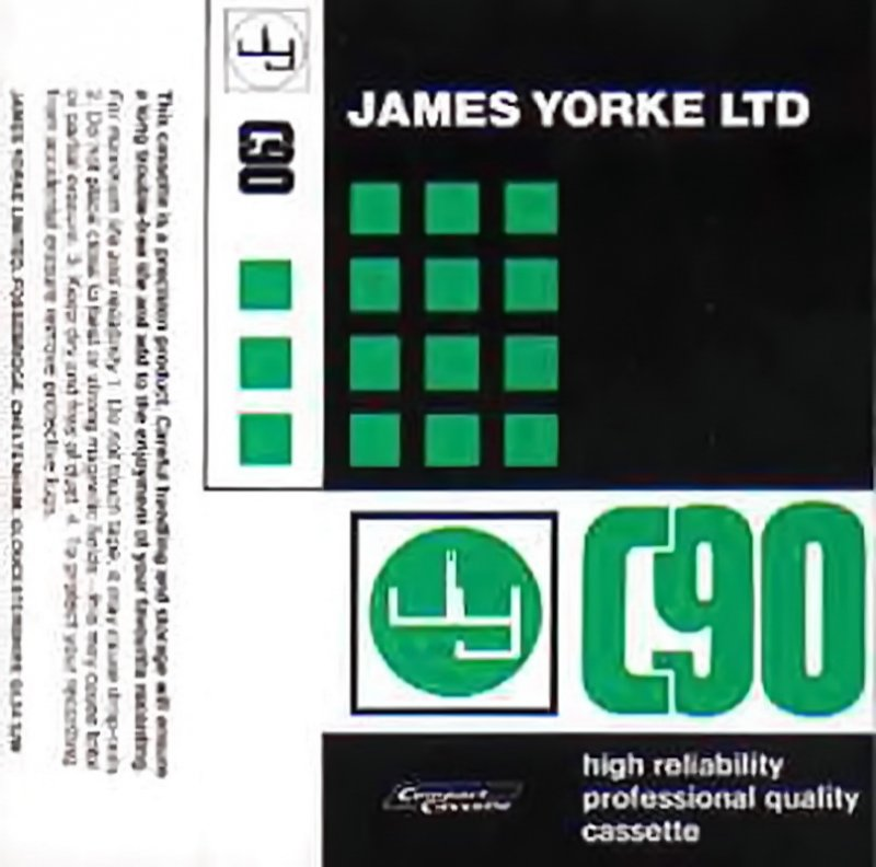 Compact Cassette James Yorke 90 Type I Normal UK
