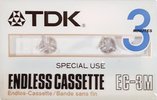 Compact Cassette TDK EC Endless 3 "EC-3M" Endless Cassette 1987 Europe