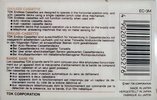 Compact Cassette TDK EC Endless 3 "EC-3M" Endless Cassette 1987 Europe