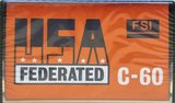 Compact Cassette FSI 60 "USA Federated" Type I Normal USA
