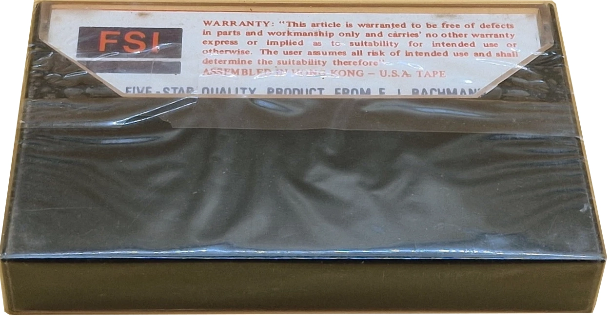 Compact Cassette FSI 60 "USA Federated" Type I Normal USA