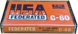 Compact Cassette FSI 60 "USA Federated" Type I Normal USA