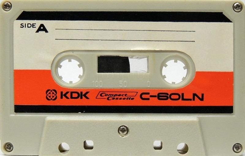 Compact Cassette KDK LN 60 Type I Normal 1975 Worldwide