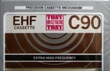Compact Cassette Tony EHF 90 "by Tony Wong Company (PTE) LTD." Type I Normal 1986 Singapore