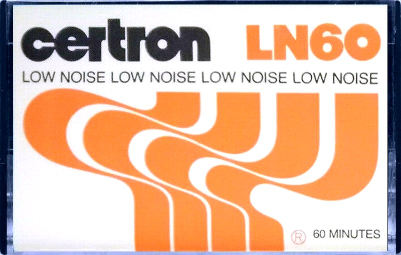Compact Cassette Certron LN 60 Type I Normal 1978 USA