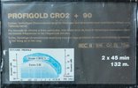 Compact Cassette Profigold Super plus 90 "S +" Type II Chrome Europe