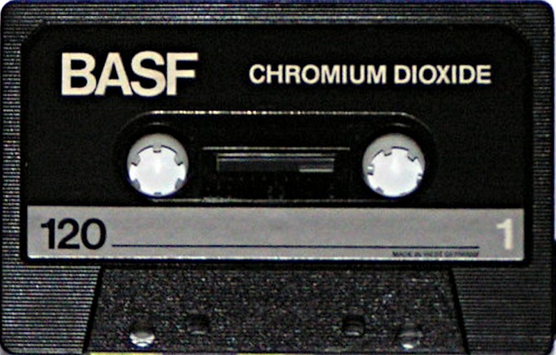 Compact Cassette BASF Chromium Dioxide 120 Type II Chrome 1976 USA