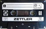 Compact Cassette Zettler 60 Type I Normal Germany