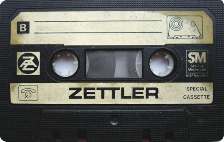 Compact Cassette Zettler 60 Type I Normal Germany