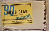 Compact Cassette Maxell Music Gear 90 "MG1-90" Type I Normal 2000 Japan