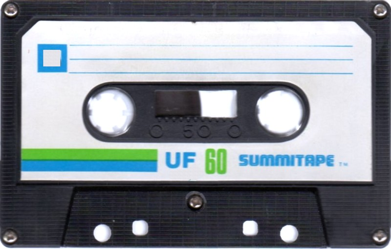 Compact Cassette Summitape 60 "UF" Type I Normal Hong Kong