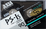 Compact Cassette AXIA PS-Is 90 "PS-Is 90 N" Type I Normal 1988 Japan