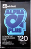 Compact Cassette Winfield Alpha Plus 120 Type I Normal 1980 UK