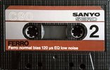 Compact Cassette Sanyo Serd 90 Type I Normal 1983 Europe