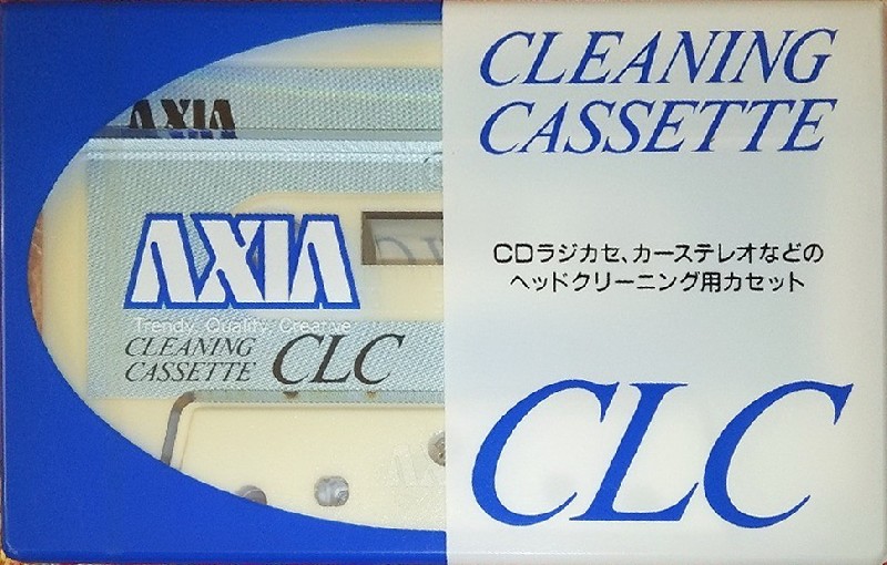 Compact Cassette AXIA CLC Cleaning Cassette Japan