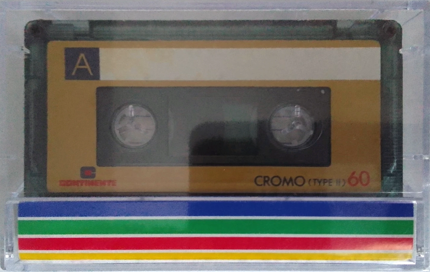 Compact Cassette Continent / Continente 60 "Cromo" Type II Chrome 1983 Spain