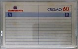 Compact Cassette Continent / Continente 60 "Cromo" Type II Chrome 1983 Spain
