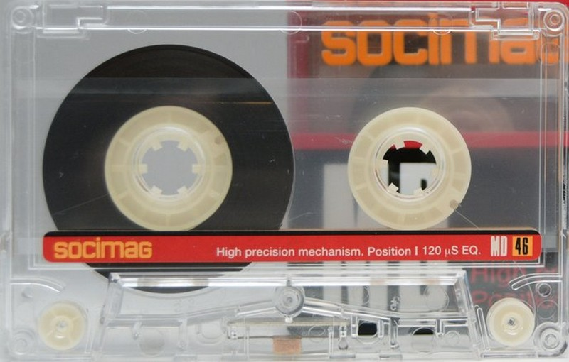 Compact Cassette Socimag MD 46 Type I Normal 1989 Europe