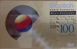 Compact Cassette Scotch XS II-S 100 Type II Chrome 1993 USA