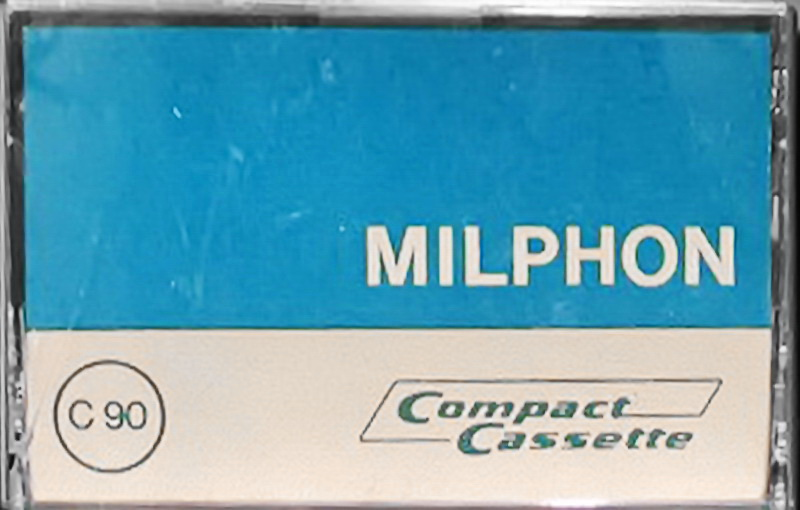 Compact Cassette Milphon 90 Type I Normal 1979 Europe