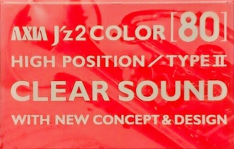 Compact Cassette AXIA J`z 2 Color 80 "JZ2J 80" Type II Chrome 2001 Japan