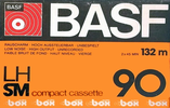 Compact Cassette BASF LH 90 Type I Normal 1976 Europe