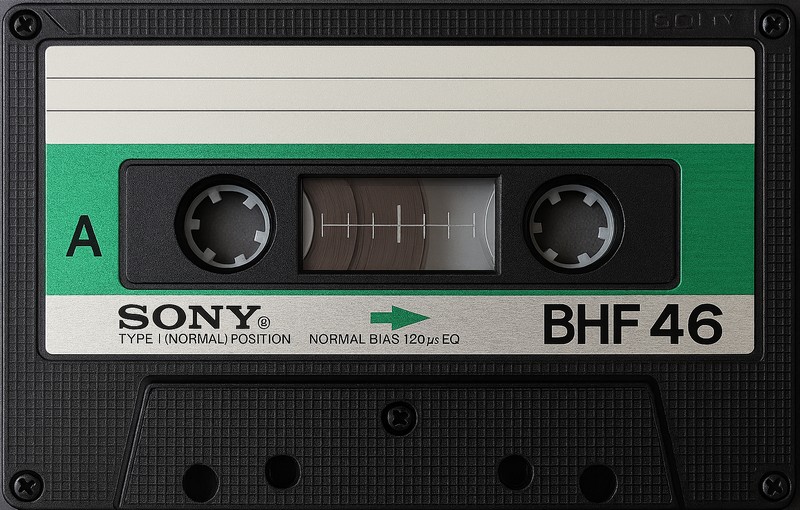Compact Cassette Sony BHF 46 Type I Normal 1982 USA