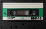 Compact Cassette Sony BHF 46 Type I Normal 1982 USA