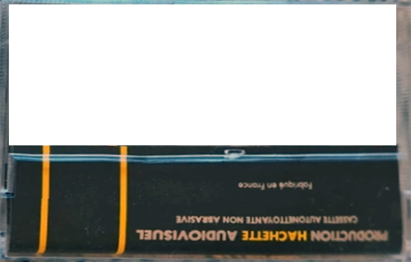 Compact Cassette Hachette Cleaning Cassette 1983 France