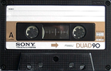 Compact Cassette Sony Duad 90 Type III Ferro Chrome 1979 Japan