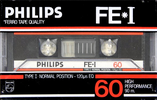 Compact Cassette Philips FE-I 60 Type I Normal 1984 Europe