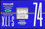 Compact Cassette Maxell XLI-S 74 "XLI-S 74(E)" Type I Normal 1995 Japan