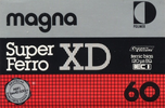 Compact Cassette Magna Super Ferro XD 60 Type I Normal 1979 Hungary