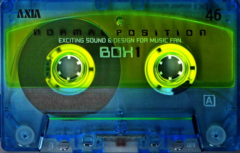 Compact Cassette AXIA Box 1 46 "BOX1C 46" Type I Normal 1997 Japan